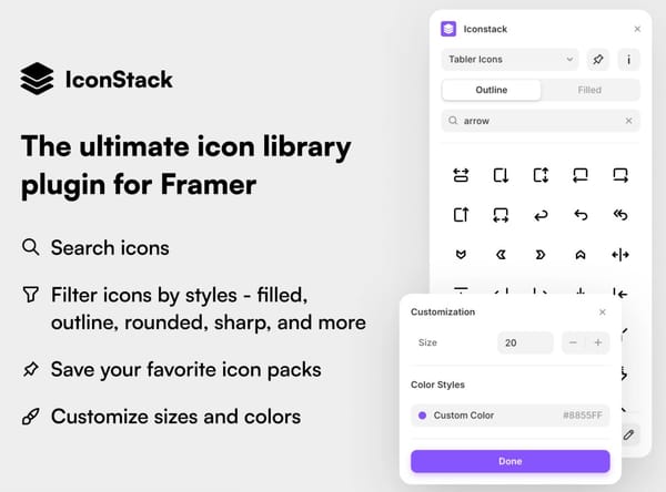 Iconstack - Plugin